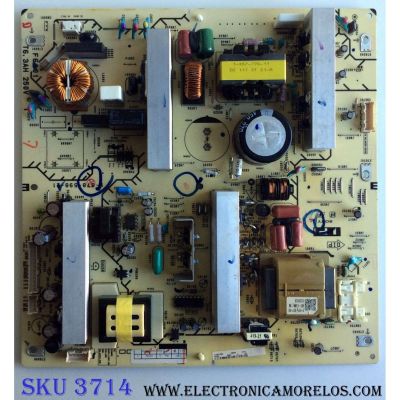 FUENTE DE PODER / SONY A-1660-720-B / 1-878-598-21 / A1660720B / 1-878-598-11 / SUSTITUTA A-1660-720-A / PANEL´S LTY400HA12 / LTY400HA11 / MODELOS KDL-40S504 / KDL-40S5100 / KDL-40V5100 / KDL-40W5500 / KDL-40SL150